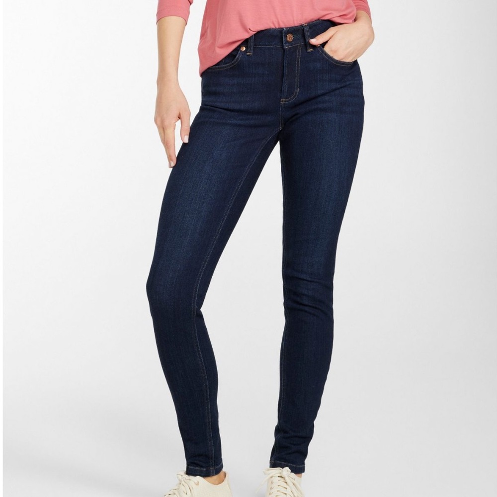 L.L. BEAN Women's BeanFlex® Jeans, Mid-Rise Skinny-Leg